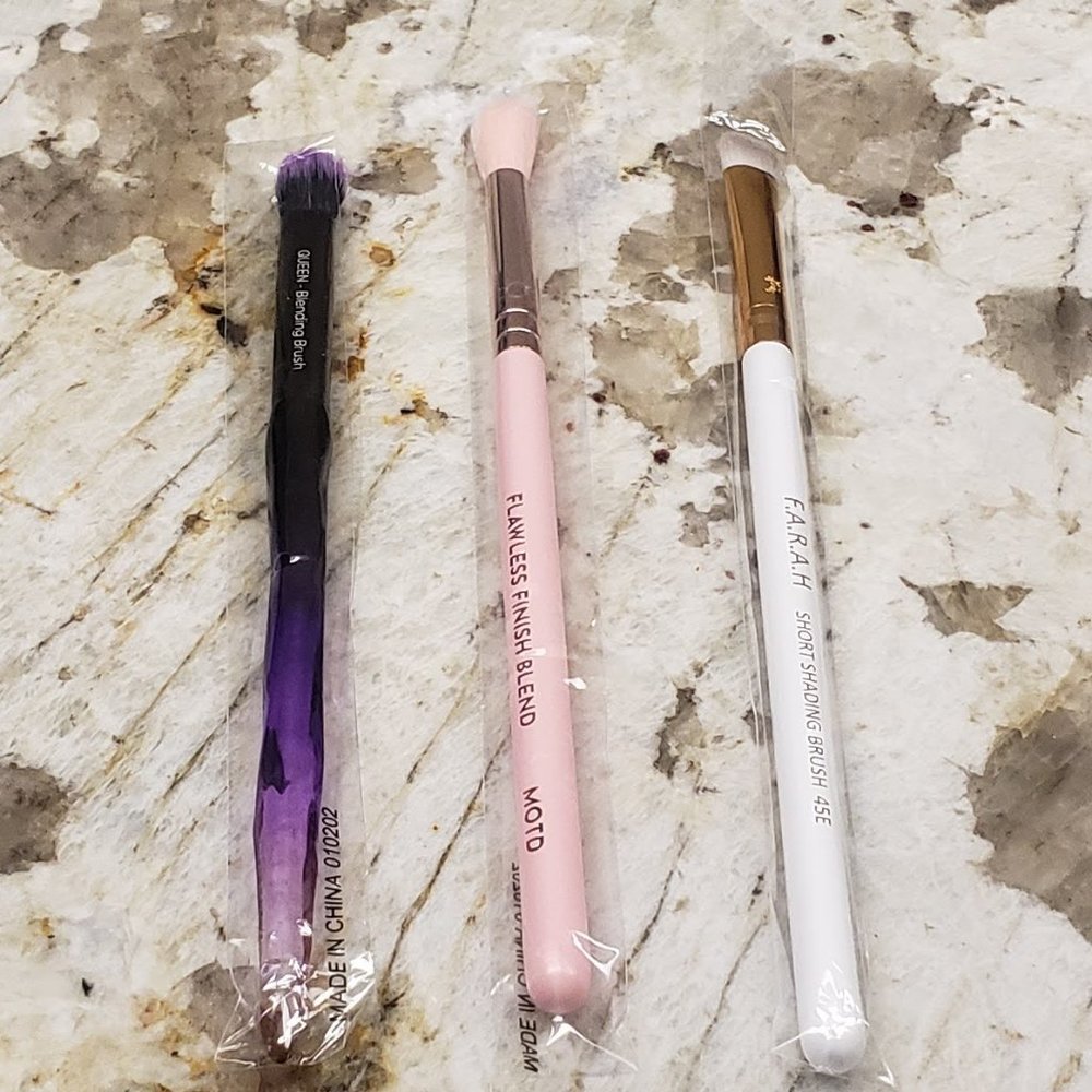NWT - Set of Three Brushes - MOTD/FARAH/LAURA ML